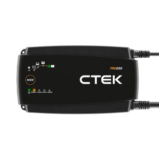 Chargeur PRO25 S Pb AGM EFB et Lithium LifePo4, le chargeur idéal de l'atelier, 25A 12V .